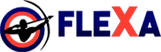 Logotipo Flexa Colchões e Estofados